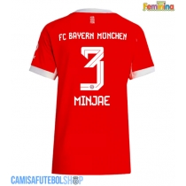 Camisa de time de futebol Bayern Munich Kim Min-jae #3 Replicas 1º Equipamento Feminina 2025-26 Manga Curta